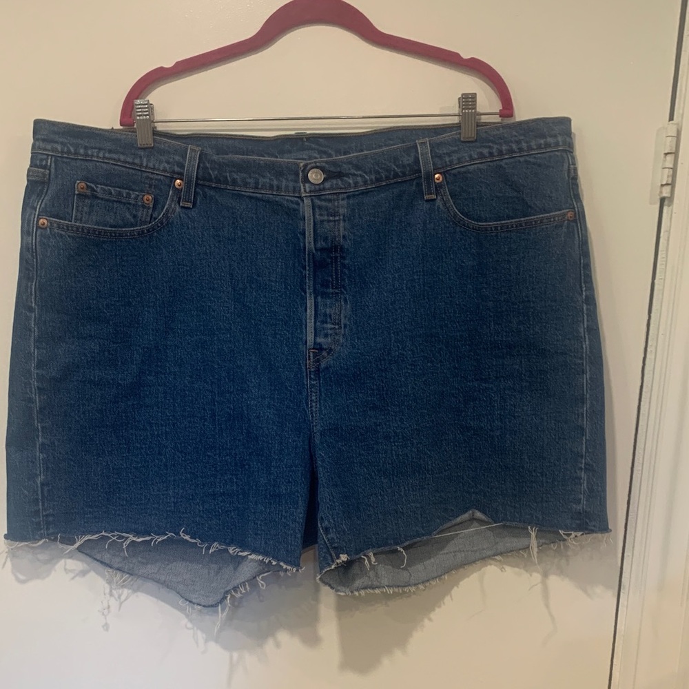 Levi's 501 Dark Blue Jean Shorts